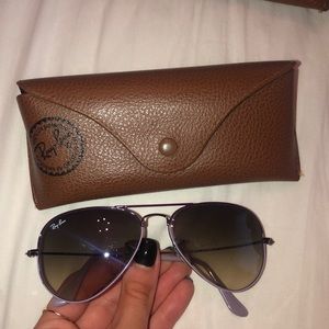Ray Bans aviators sunglasses
